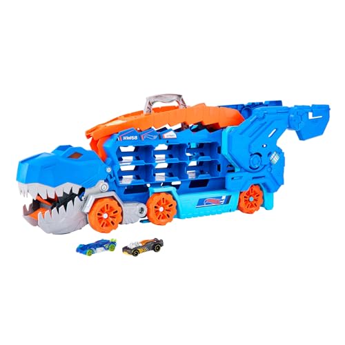 Pista Hot Wheels - Super Reboque de T-Rex - City - HNG50