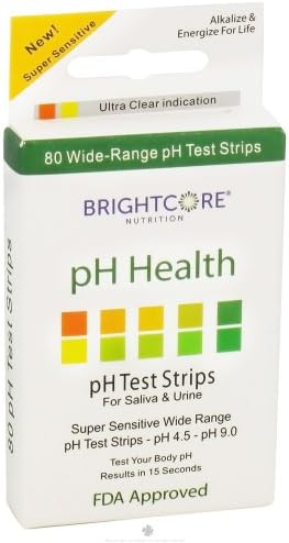 SWEET WHEAT PH TEST STRIPS, 80 CT
