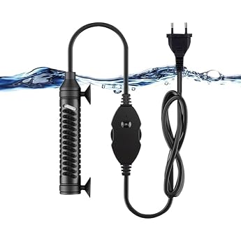 GERUI Aquarium Heater 35W/50W 1L-20L Aquarium Heater with Temperature Controller Heating Rod Aquarium for Fish Tanks and Aquarium with Overtemperature Protection 35W