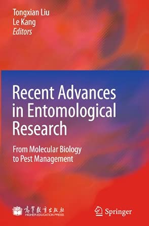 Recent Advances in Entomological Research: From Molecular Biology to Pest Management 2011th Edition book cover
