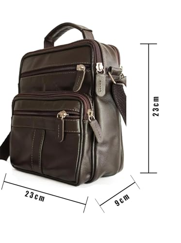 Bolsa carteiro masculina e feminina de couro legitimo (Preta)