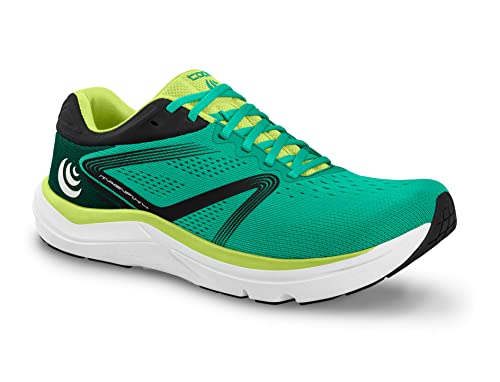 Topo Athletic Men's Magnifly 4 Comfortable Cushioned Durable 0Mm Drop Road Running Shoes, Athletic Shoes For Road Running, Aqua/Black, Size 11.5 #TOP1