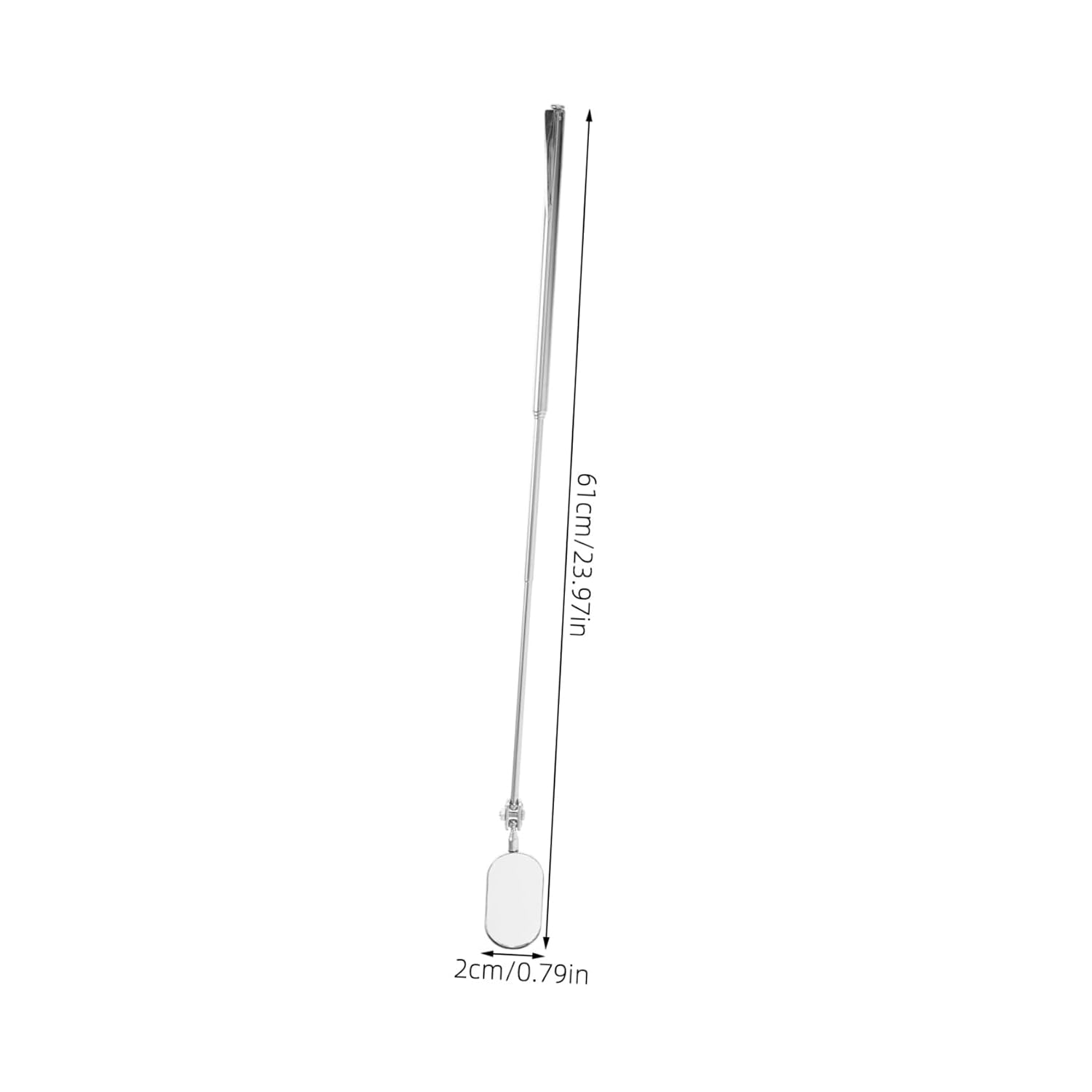 Inspection Mirror for Mechanics Stick Mirror Tool for Automotive Repair and House Inspection
