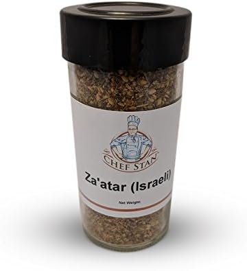 Chef Stan Za’atar Spice Blend - SALT-FREE Culinary Herbs Created by a Master Chef for the Perfect Tang, Zest, and Heat You Want in Your Dishes with Sumac, Sesame Seeds, Thyme, Coriander, Cumin, Pepper