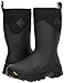 Muck Boot Mens Arctic Ice Extreme Conditions Mid-Height Rubber Winter Boots, Black/Gray, 10 M US