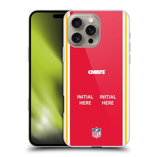Coque Kansas City Chiefs iPhone 16 Pro NFL personnalisable rigide