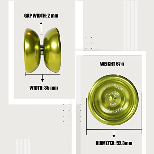Yomega Maverick - Yoyo professionale in alluminio