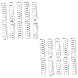 CAXUSD 2sets Replaceable Pruning Shears Springs Pruner Spring Replacement for Garden Shears Comfortable Tension 10pcs*2