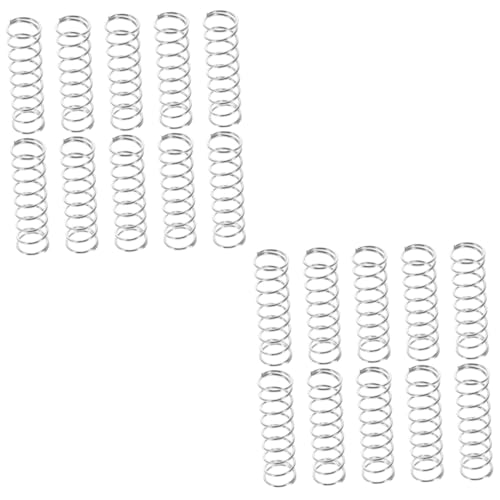 CAXUSD 2sets Replaceable Pruning Shears Springs Pruner Spring Replacement for Garden Shears Comfortable Tension 10pcs*2