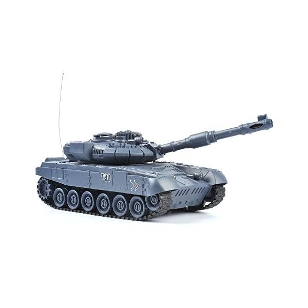 GizmoVine RC Panzer Ferngesteuerter Russland T90 1/28 Maßstab - Ferngesteuertes Kampfpanzer Spielzeug Tank für Kinder… – Bild 4