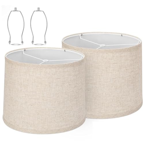 drum lamp shades Set of 2 for table lamps –