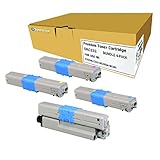 Toner Tap OKC332 for Oki 46508704 46508703 46508702 46508701 Compatible with Okidata C332dn C332...