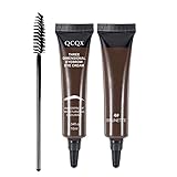 QCQX 3D Eyebrow Gel, Long-Lasting and Waterproof, Suitable for All Skin Tones (BRUNETTE)