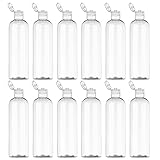 HYGCO (12 Pack) of 16 oz Round Bottle with Flip Top Cap