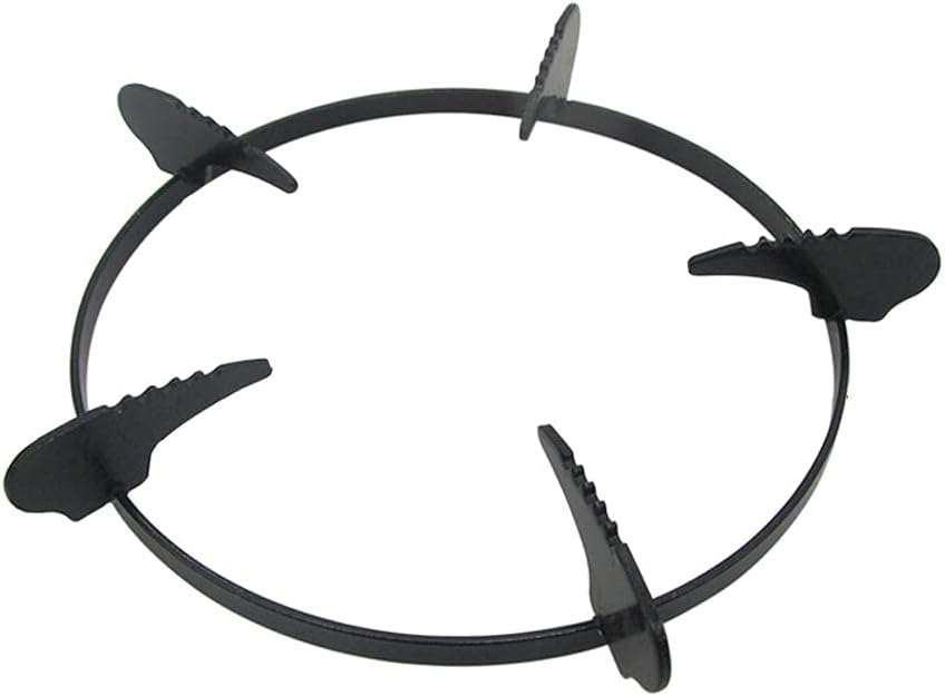 Dan&Dre Gas Stove Support Rings -2pcs Wok Support Stands for Gas Hobs and High-temperature Pan Holder Stove Iron Trivets Gas Burner Support for Pot
