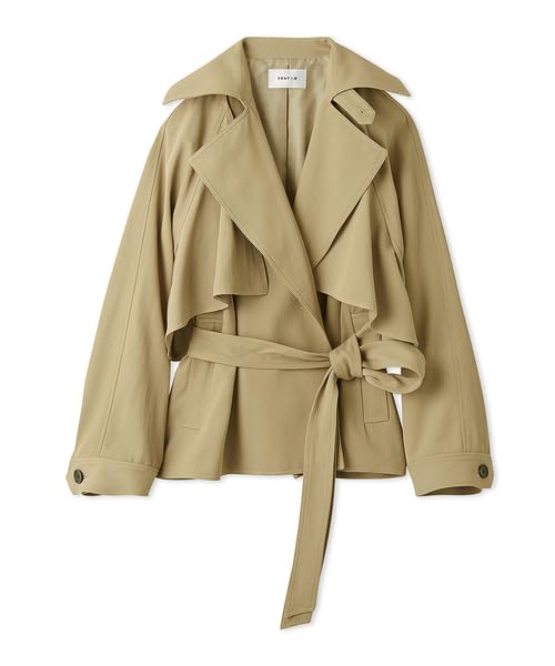 Amazon.co.jp: 3WAYミドルトレンチコート FWFC251042BEG0 : ファッション