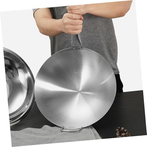 Wok de Acero Inoxidable con Mango de Madera miniatura 5