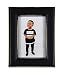 Fetco Home Décor Longwood Picture Frame in Rustic Woods, 4 by 6-Inch, Rustic Black