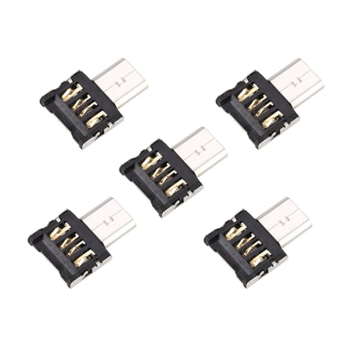 5 adaptadores OTG Micro USB 5 pines ultramini miniatura 3