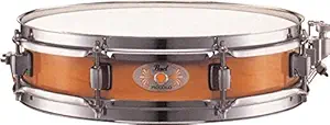 Pearl M1330114 Maple Piccolo Snare Drum, 6-ply, Liquid Amber