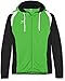 Produktbild erima Damen Trainingsjacke Razor 2.0 mit Kapuze, Green/Schwarz/Weiß, 46, 107641
