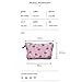Jom Tokoy Makeup Bag for Purse Pink Flamingo Cosmetic Bag Gifts (Flamingo)