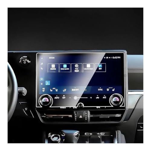 Film de protection écran verre trempé système navigation GPS voiture GX 550 2024 14