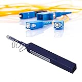 Fyearfly LWL-Reiniger, Tragbares Antistatisches Lc/Mu-Faser-Endflächenreinigungswerkzeug Abs-Kabelanschluss-Reinigungsstift, Für Die Wartung Von 1,25-mm-Lc/Mu-Kabeln