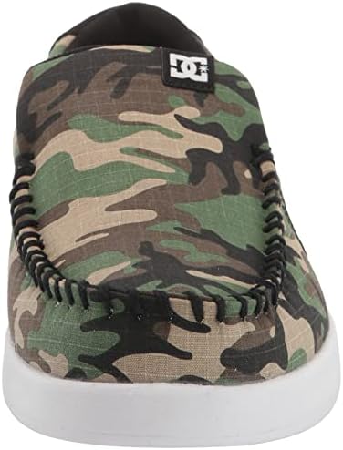 DC Men's Villain 2 Casual Slip On Skate Shoe Slipper, Military CAMO, 10.5 | Image 1