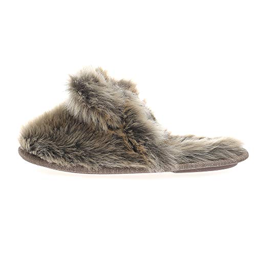 Womens Mens Dog Ears Bear Indoor Slippers Winter Warm Fluffy Slides Fuzzy Memory Foam House Bedroom Slippers2