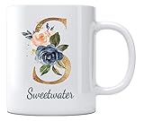 Funny Coffee Mug with City Name Sweetwater Mugs USA City Name Going Away Gift for Women Men Friend Pride City State Mug Novelty Coffee Cup Tea Cup 11oz White