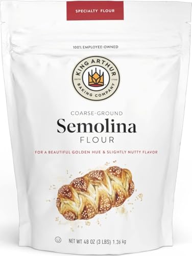 King Arthur Premium Semolina Flour: Coarse Ground, High Prot...