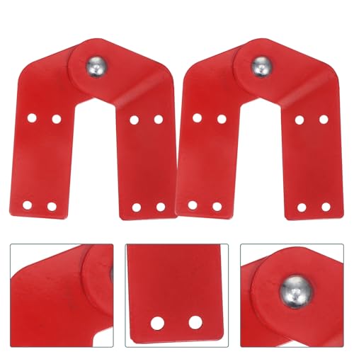Charnières d'échelle télescopique Ciieeo en acier galvanisé durable - 4