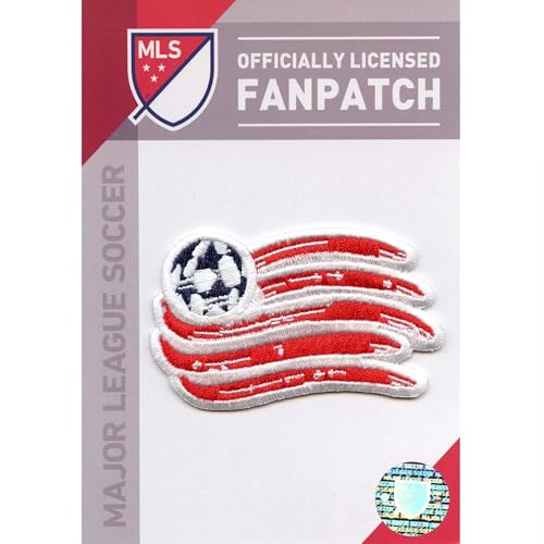 New England Revolution Primary Team Crest Patch MLS Embroidered Iron On