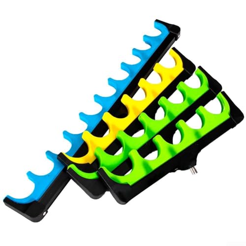 Adjustable Ice Fishing Rod Holder with Multiple Holes