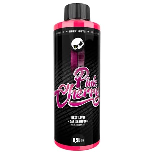 Nuke Guys - Pink Cherry Autoshampoo 500ml - hochschäumend, Ultra Reinigungskraft - Autopflege - Handwäsche - Beyond Chemical - Detailing Lifestyle