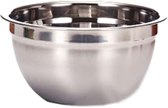 Fansipro Tigelas de mistura tigela agitadora aço inoxidável antifratura, kits de acessórios na loja de bolos; shopping center, 115 x 240 mm; prata, 1 peça de tigelas de mistura/tigela de agitar, agradável; 16