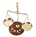 IBA Indianbeautifulart Apothecary Scale Vintage Collectible Brass Weight Scale Home Décor Antique Weight Balancing Scale Taraju