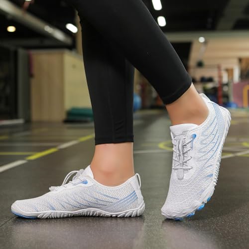 Hike Barefoot Shoes for Women Men, Pro Footwear with Wide Toe Box, Non Slip Athletic Hiking, Walking, Grounding Copper, Soft Comfortable. Grounded Footwear, Quick Dry, Trail Running Shoe4