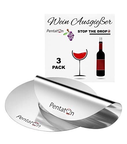 Salvagocce Per Vino In Alluminio - 60 Pezzi Riutilizzabili, Anti-Goccia Per Bottiglie - Foto 6