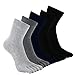 Produktbild CaiDieNu Männer Baumwoll Sport laufende Herren Zehensocken Fünf Finger Anti Rutsch Besatzung Liner Socken, Eur 39-44