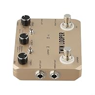 [ PLAY MODES] The Rowin Looper offers 11 distinct modes to suit various playing styles, a dynamic performance every time. [EXTENDED RECORDING CAPACITY] With a generous 10-minute loop time, create layers of sound without limits and easily manage your ...