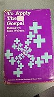 To Apply The Gospel B000BBCTP2 Book Cover