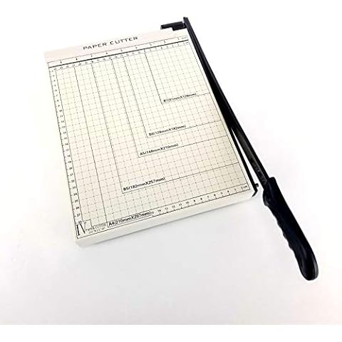 Paper Cutter Guillotine Style 30cm Cut Length X 25cm Inch Metal Base Trimmer Cover