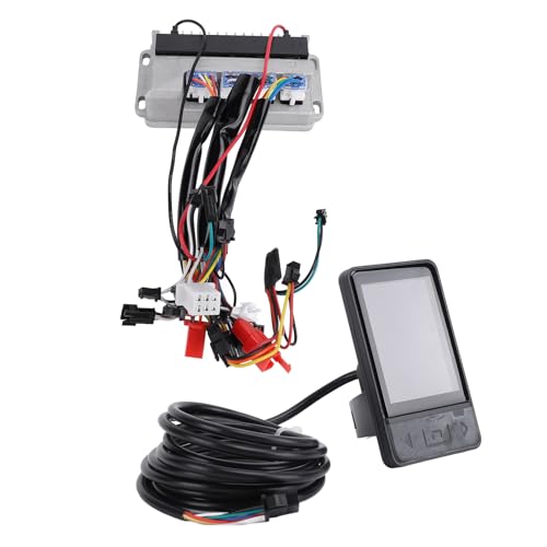 High Performance 500W Electric Bike Brushless Motor Controller with User-Friendly LCD Display Suitable for Bicycle Upgrades Aluminum Alloy Constructio