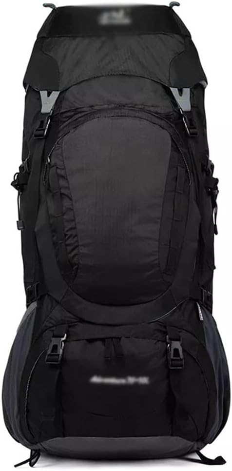80L Outdoor Bag Large Capacity Sports Backpack Outer Frame Backpack Mountaineering Backpack(C)