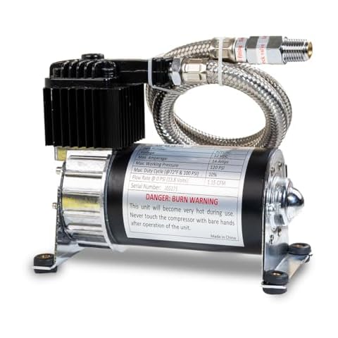 KLEINN AIR Horns 6260RC 120-PSI Sealed Air Compressor Cover