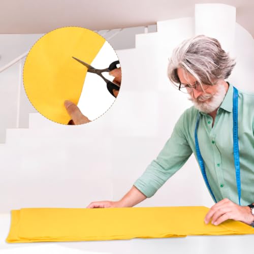 Image of 100% Cotton Fabric, 63 Inch X 1 Yard Yellow Fabric by The Yard