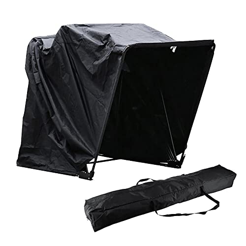 Fetcoi Tenda da moto, garage, pieghevole, per