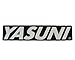 Aufkleber Endschalldämpfer 170x38mm YASUNI